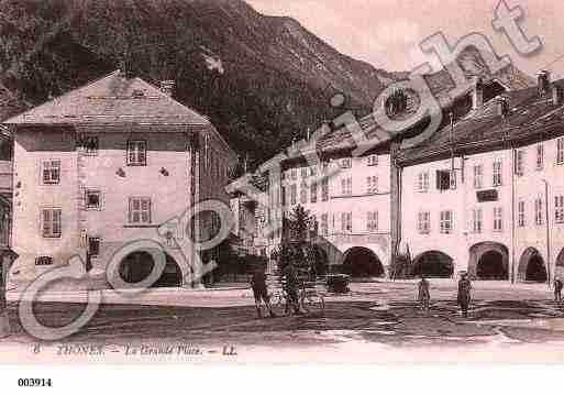 Ville de THONES, carte postale ancienne