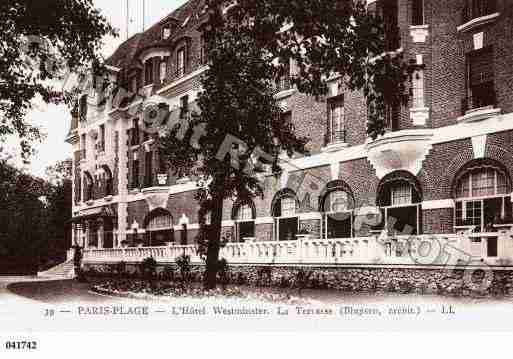 Ville de TOUQUETPARISPLAGE(LE), carte postale ancienne