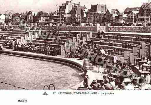 Ville de TOUQUETPARISPLAGE(LE), carte postale ancienne