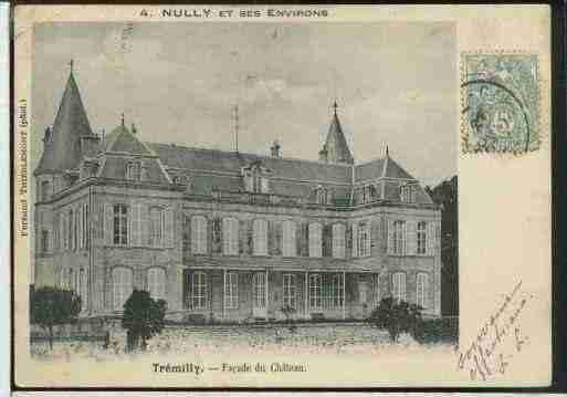 Ville de TREMILLY, carte postale ancienne