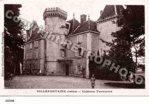 Ville de VILLEFONTAINE, carte postale ancienne