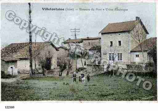 Ville de VILLEFONTAINE, carte postale ancienne