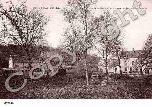 Ville de VILLENAUXELAGRANDE, carte postale ancienne