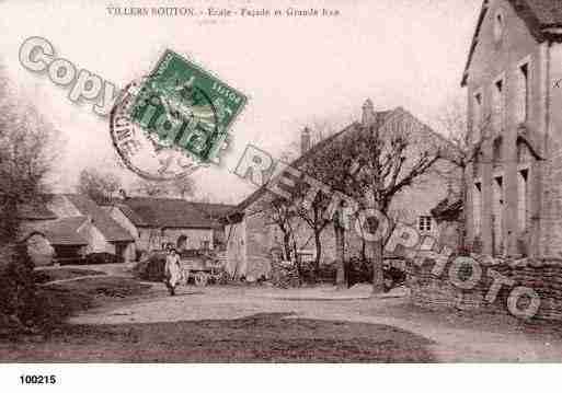 Ville de VILLERSBOUTON, carte postale ancienne