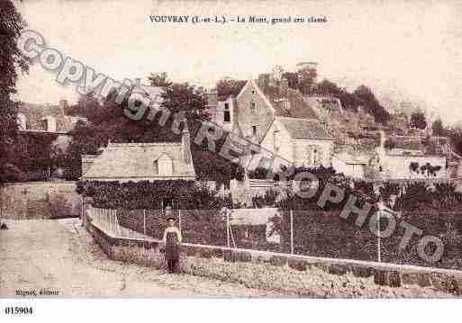 Ville de VOUVRAY, carte postale ancienne