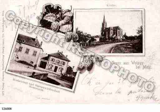 Ville de WOIPPY, carte postale ancienne