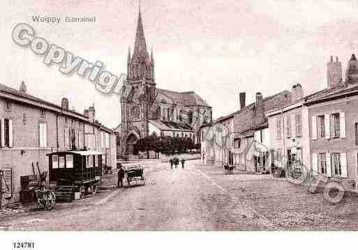 Ville de WOIPPY, carte postale ancienne