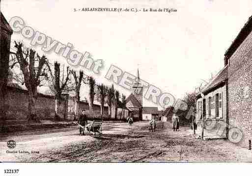 Ville de ABLAINZEVELLE, carte postale ancienne Ville de ABLAINZEVELLE, carte postale ancienne