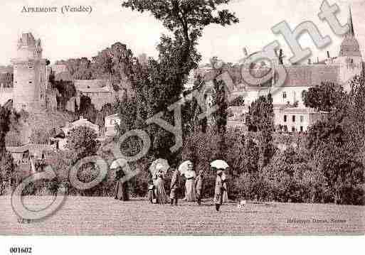 Ville de APREMONT, carte postale ancienne