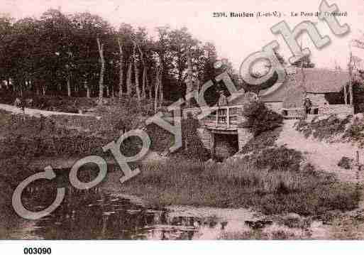 Ville de BAULON, carte postale ancienne