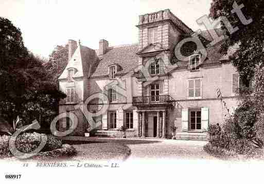 Ville de BERNIERESSURMER, carte postale ancienne