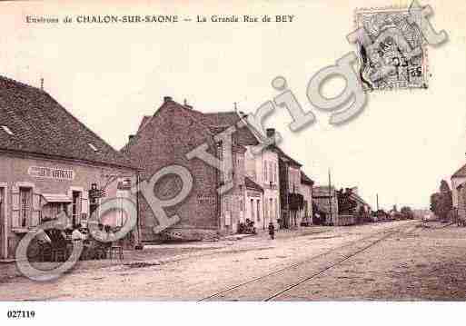 Ville de BEY, carte postale ancienne