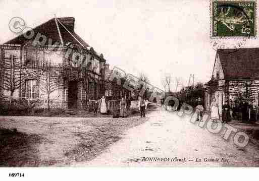 Ville de BONNEFOI, carte postale ancienne