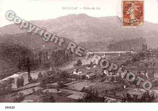 Ville de BOUILLAC, carte postale ancienne