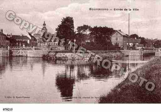 Ville de BOURBOURG, carte postale ancienne