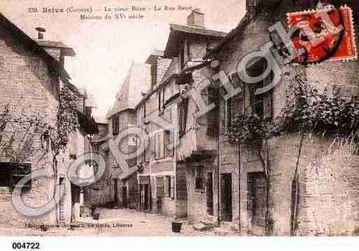 Ville de BRIVELAGAILLARDE, carte postale ancienne