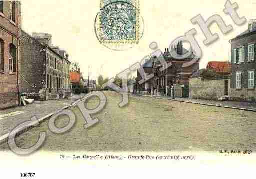 Ville de CAPELLE(LA), carte postale ancienne