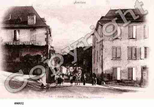 Ville de CASTILLONENCOUSERANS, carte postale ancienne