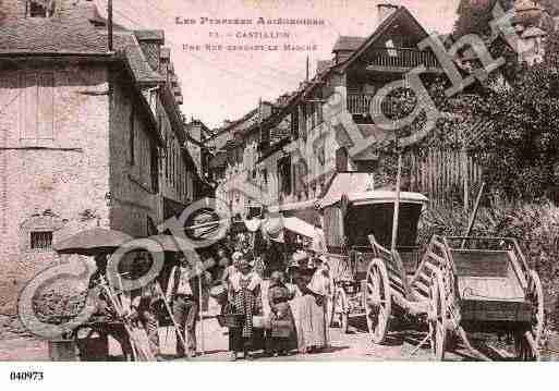 Ville de CASTILLONENCOUSERANS, carte postale ancienne