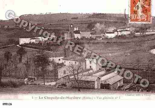 Ville de CHAPELLEDEMARDORE(LA), carte postale ancienne