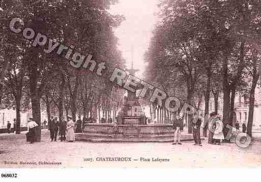 Ville de CHATEAUROUX, carte postale ancienne Ville de CHATEAUROUX, carte postale ancienne
