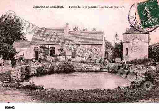 Ville de CHAUMONT, carte postale ancienne