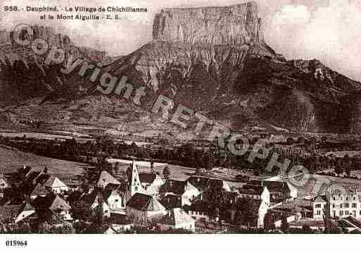 Ville de CHICHILIANNE, carte postale ancienne