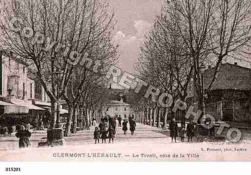 Ville de CLERMONTL\'HERAULT, carte postale ancienne