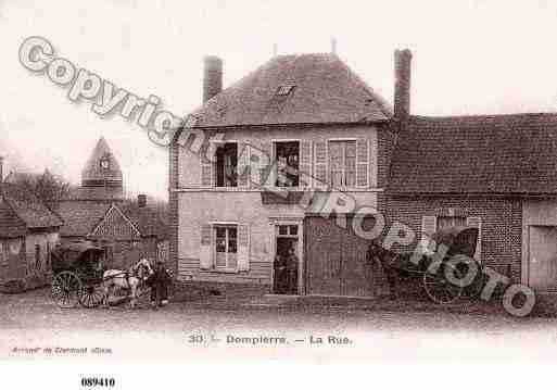 Ville de DOMPIERRE, carte postale ancienne