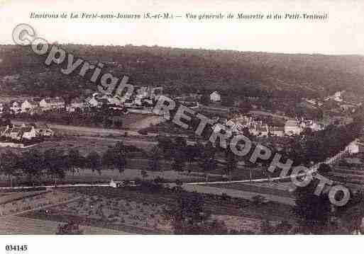 Ville de FERTESOUSJOUARRE(LA), carte postale ancienne