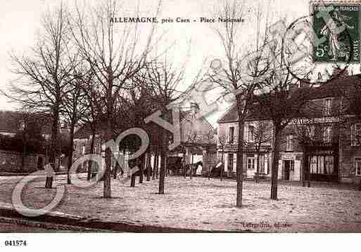 Ville de FLEURYSURORNE, carte postale ancienne