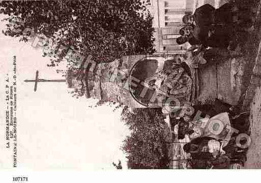 Ville de FONTAINELEBOURG, carte postale ancienne