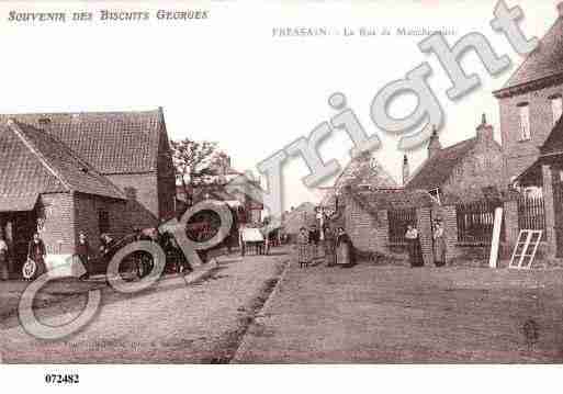 Ville de FRESSAIN, carte postale ancienne