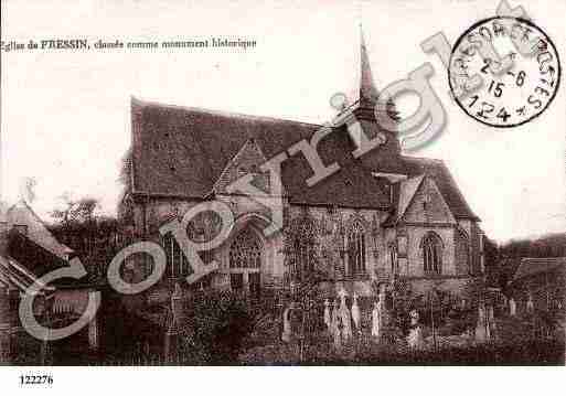 Ville de FRESSIN, carte postale ancienne