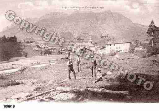 Ville de GIETTAZ(LA), carte postale ancienne