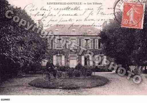 Ville de GOUVILLESURMER, carte postale ancienne