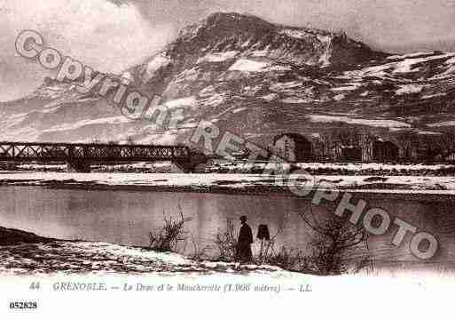 Ville de GRENOBLE, carte postale ancienne