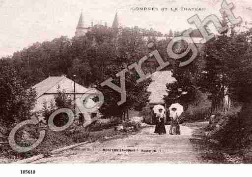 Ville de HAUTEVILLELOMPNES, carte postale ancienne