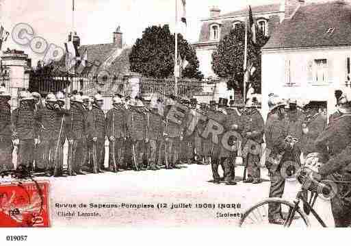 Ville de INGRE, carte postale ancienne