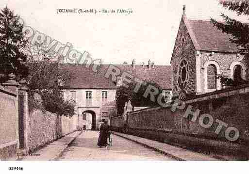 Ville de JOUARRE, carte postale ancienne