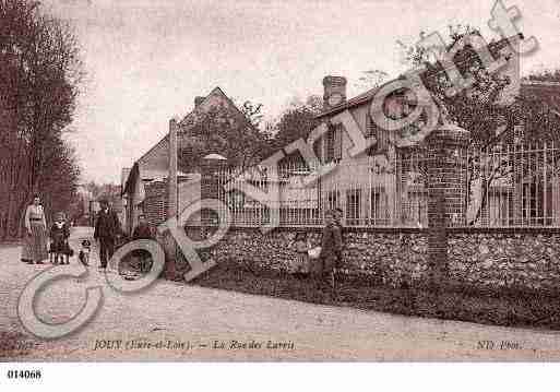 Ville de JOUY, carte postale ancienne