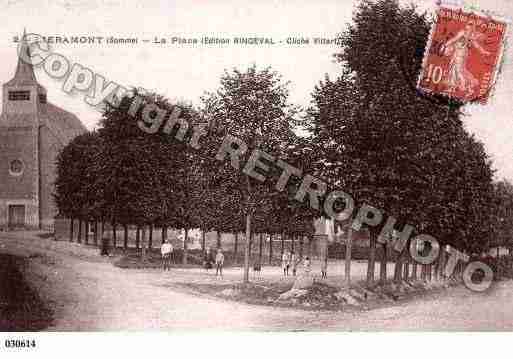 Ville de LIERAMONT, carte postale ancienne