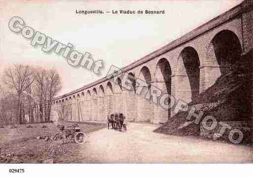 Ville de LONGUEVILLE, carte postale ancienne