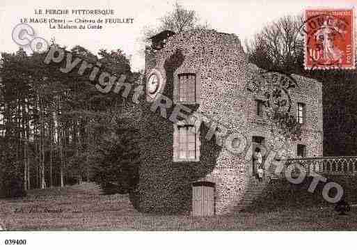 Ville de MAGE(LE), carte postale ancienne