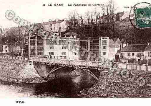 Ville de MANS(LE), carte postale ancienne