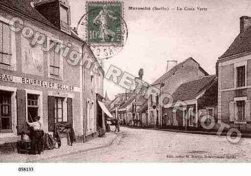 Ville de MARESCHE, carte postale ancienne