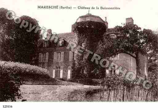 Ville de MARESCHE, carte postale ancienne