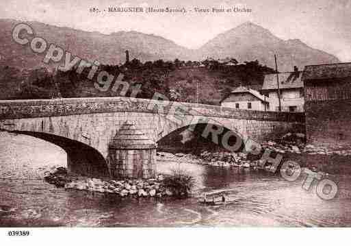 Ville de MARIGNIER, carte postale ancienne