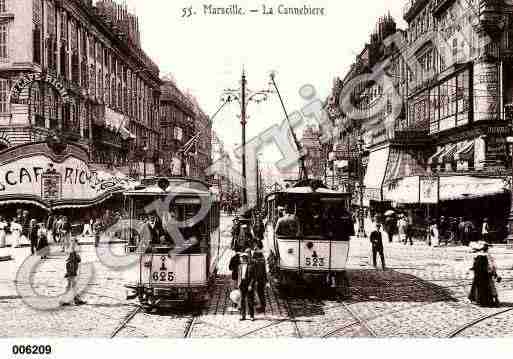 Ville de MARSEILLE, carte postale ancienne