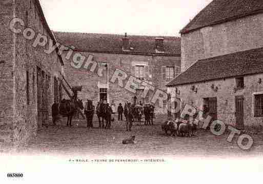 Ville de MAULE, carte postale ancienne